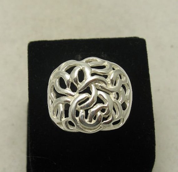 925 Silber Ring Solide R000326 Empress von EmpressSilver