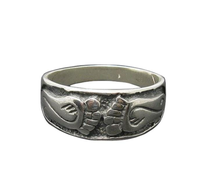 925 Silber Ring Spuren R000744 Empress von EmpressSilver