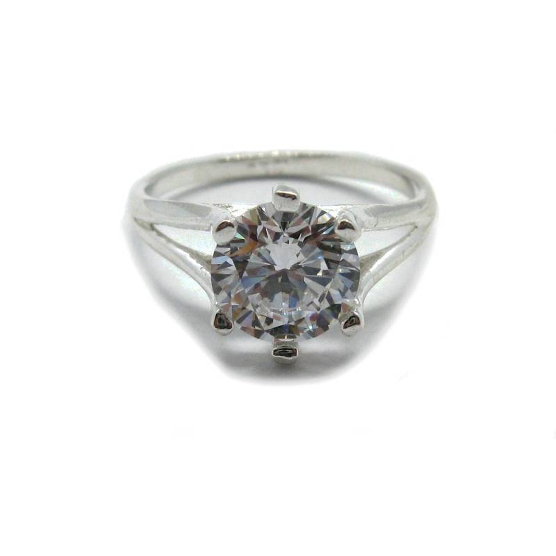 925 Sterling Silber Ring R001802 Mit Cz 925 Sterling Silber Ring R001802 Mit Cz von EmpressSilver