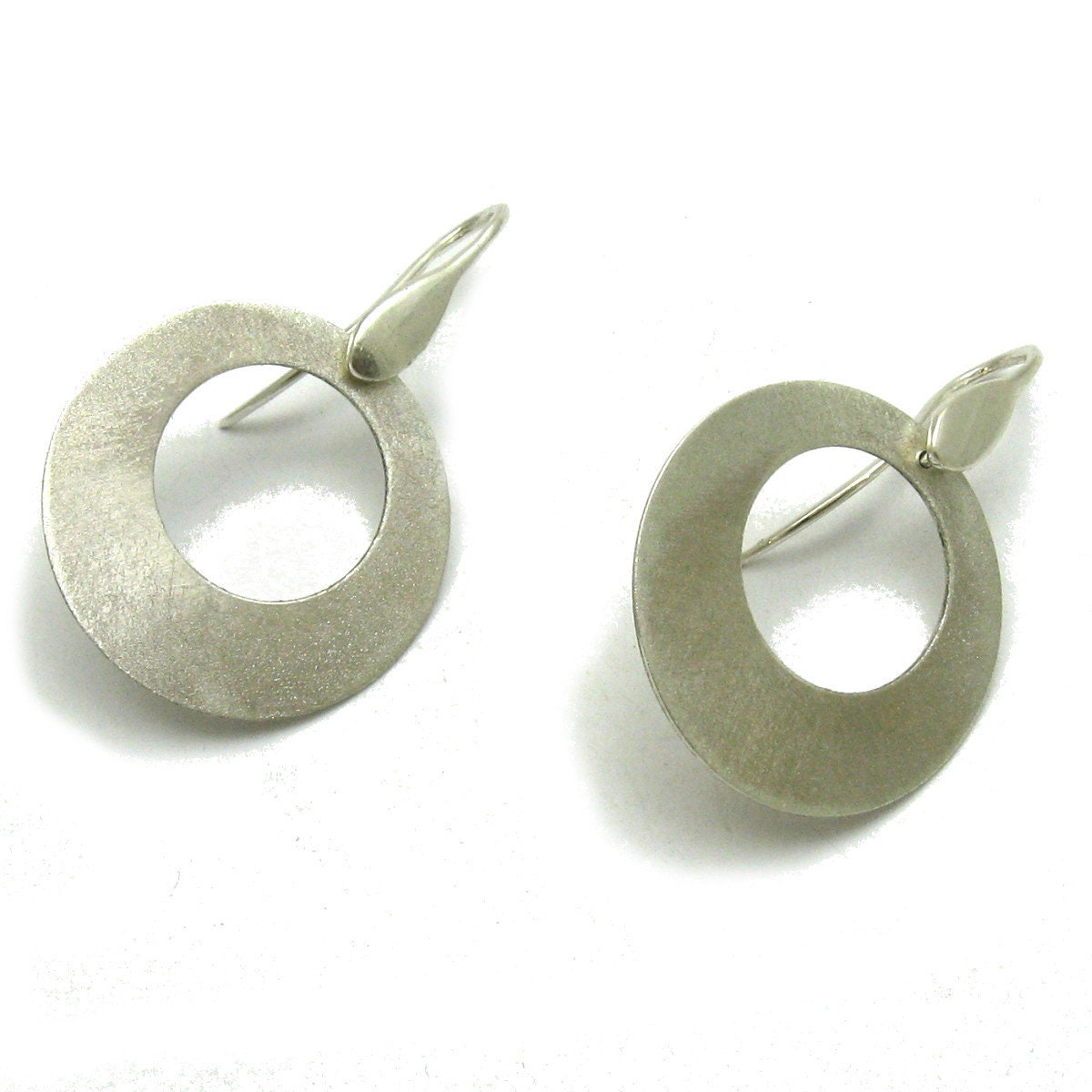 E000664 Silber Ohrringe 925 Kreise von EmpressSilver