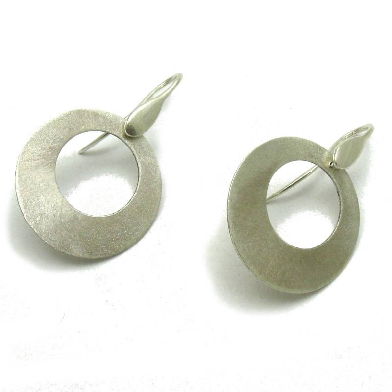 E000664 Silber Ohrringe 925 Kreise von EmpressSilver