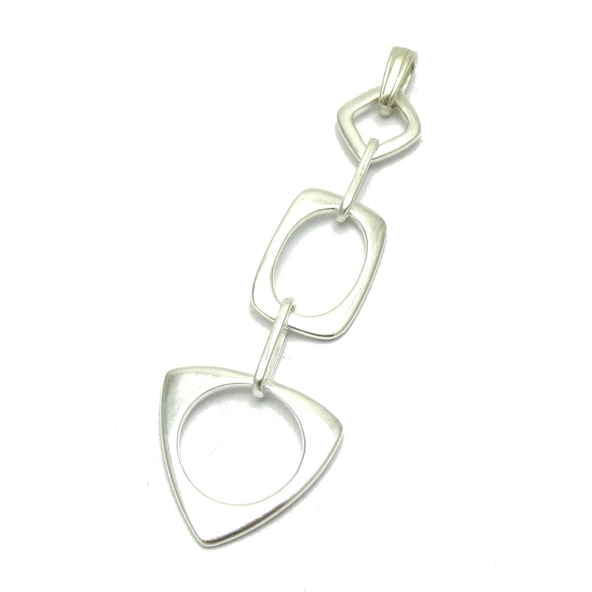 Lange Sterling Silber Anhänger Solid Genuine Stamped 925 Nickel Frei von EmpressSilver