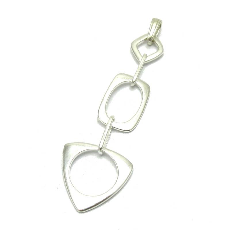 Lange Sterling Silber Anhänger Solid Genuine Stamped 925 Nickel Frei von EmpressSilver