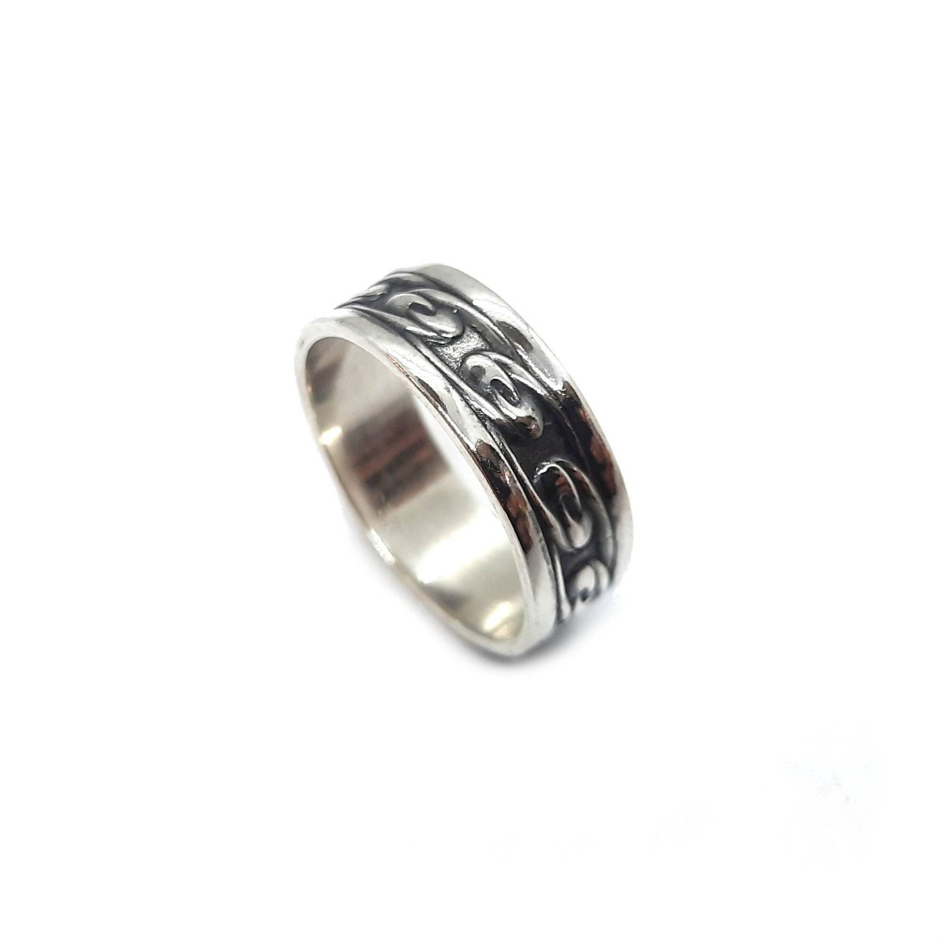 R001018 Silber Ring 925 Kreise von EmpressSilver