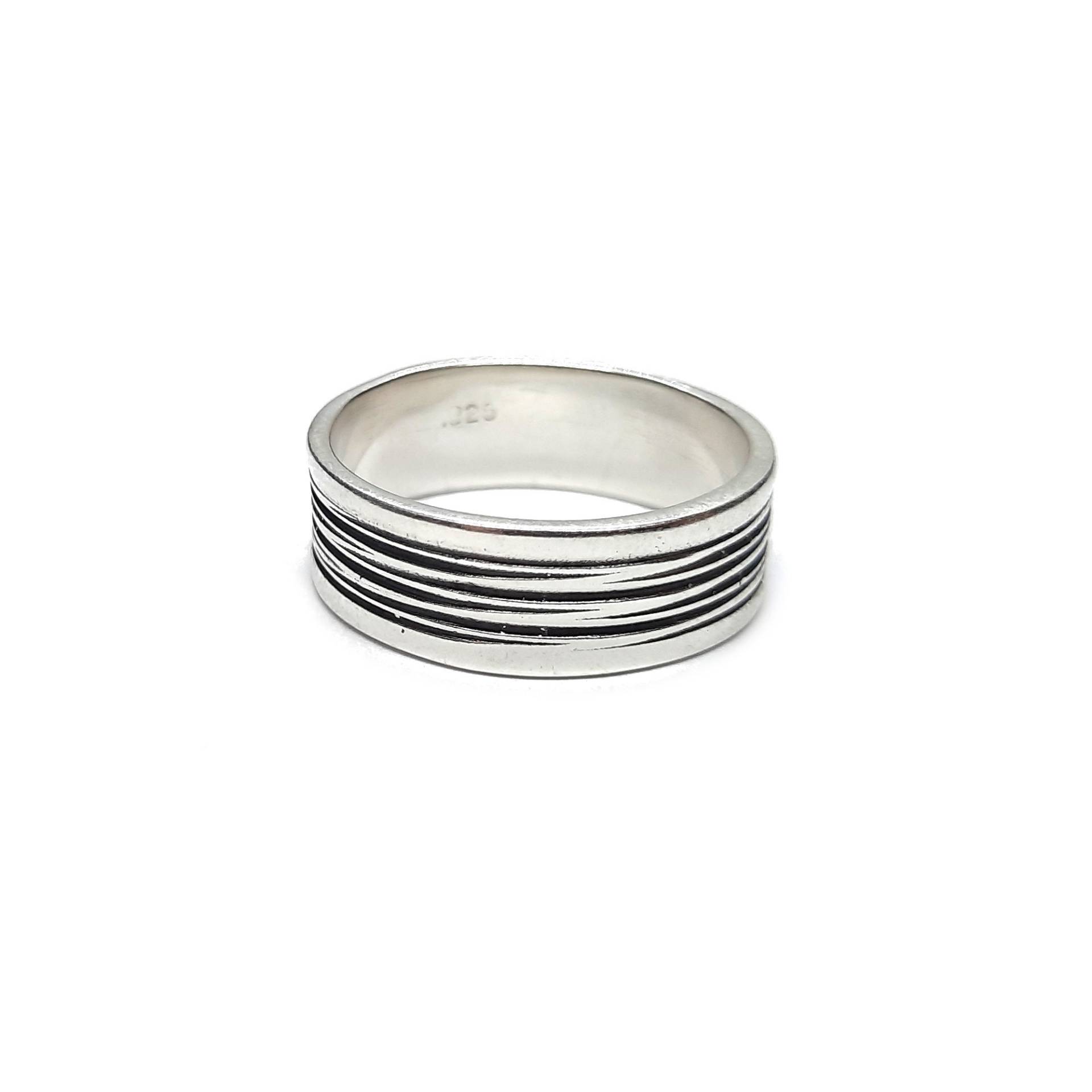 R001018 Silber Ring 925 Kreise von EmpressSilver