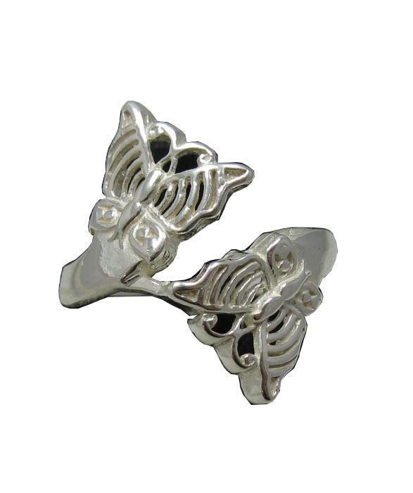 R001148 Silber Ring 925 Schmetterling von EmpressSilver