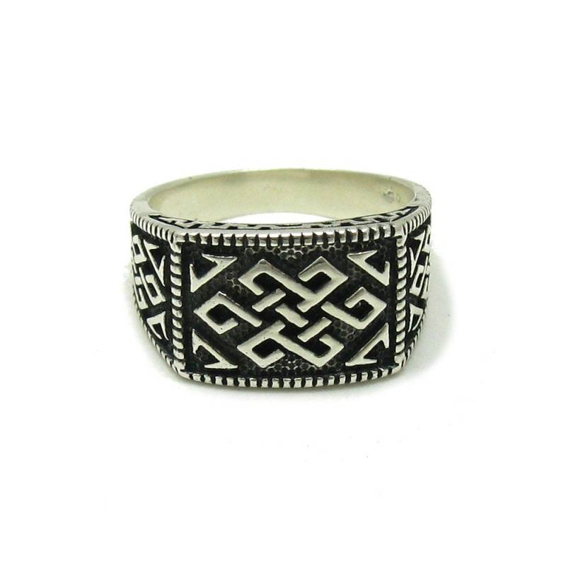 R001575 Classic Sterling Silber Herren Ring Körper von EmpressSilver