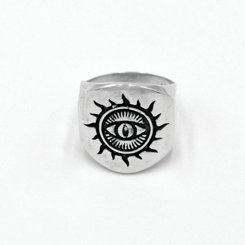 R001781 Silber Herren Ring 925 Freimaurer von EmpressSilver