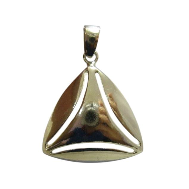 Sterling Silber Anhänger Dreieck Solide Genuine Stamped 925 Nickel Frei von EmpressSilver