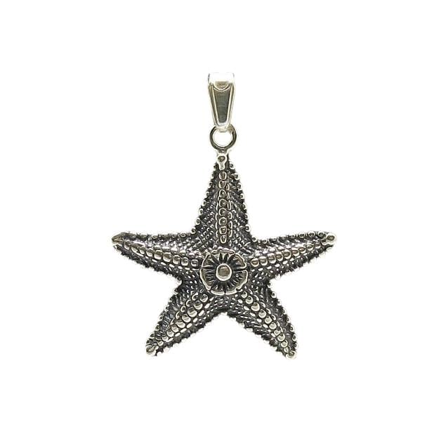 Sterling Silber Anhänger Sea Star Solid Echte Punziert 925 Nickel Frei von EmpressSilver