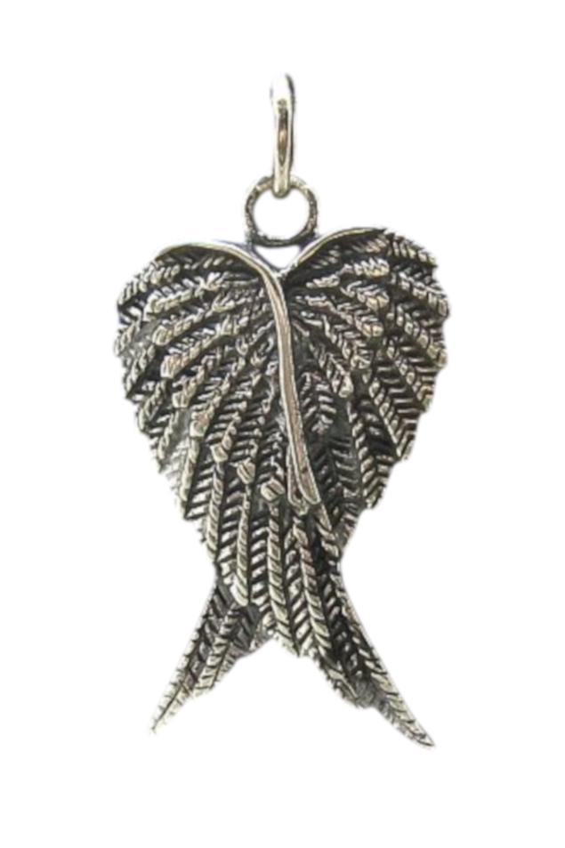 sterling Silber Anhänger Engelflügel Solide Echte Punziert 925 Nickelfrei von EmpressSilver