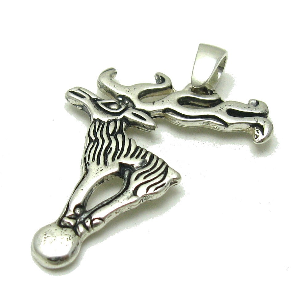 sterling Silber Anhänger Moose Solid Echte Punziert 925 Nickelfrei von EmpressSilver