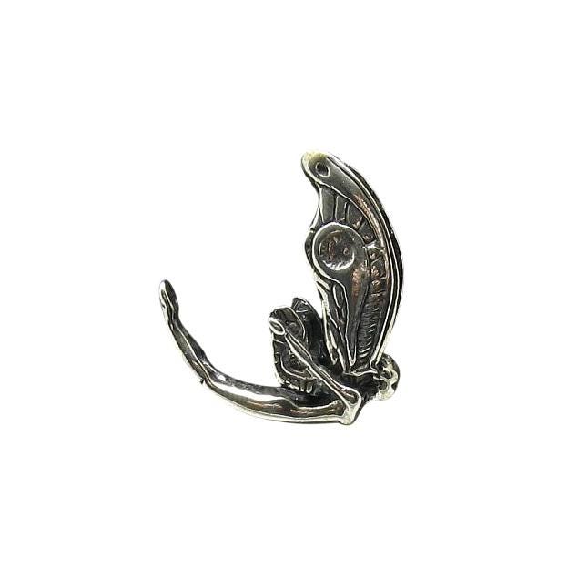 sterling Silber Fee Anhänger Solide Gestempelt 925 Fantasy Schmuck Geschenk Nickel Frei von EmpressSilver