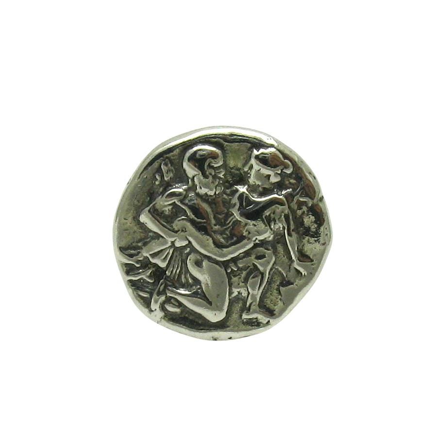 sterling Silber Lovers Ring Gestempelt 925 Nickel Frei Größenverstellbar von EmpressSilver