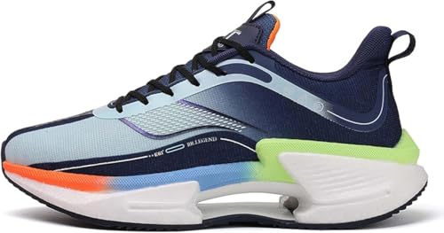 EmpressStride Laufschuhe for Herren und Damen – leichte Fitness-Workout-Sneaker mit Luftpolsterunterstützung, rutschfeste Trainings-Sportschuhe(Gray-B,41 EU) von EmpressStride