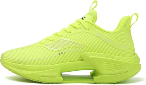 EmpressStride Laufschuhe for Herren und Damen – leichte Fitness-Workout-Sneaker mit Luftpolsterunterstützung, rutschfeste Trainings-Sportschuhe(Green,37 EU) von EmpressStride