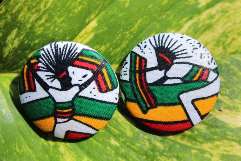 Jubiläums-Taste Ohrringe | Groß Jubiläums-Taste Ohrringe | Groß von Emprezzed