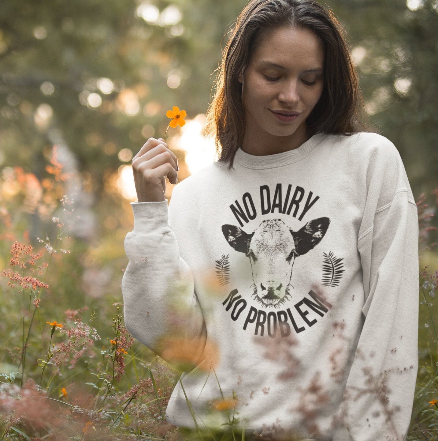 Keine Molkerei Unisex Rundhals Sweatshirt, Vegan Hühner, Bekleidung, Tierrechte, Tierliebhaber, Sweatshirt Keine Molkerei Unisex Rundhals Sweatshirt, Vegan Hühner, Bekleidung, Tierrechte, Tierliebhaber, Sweatshirt von EmptyCagesClothing