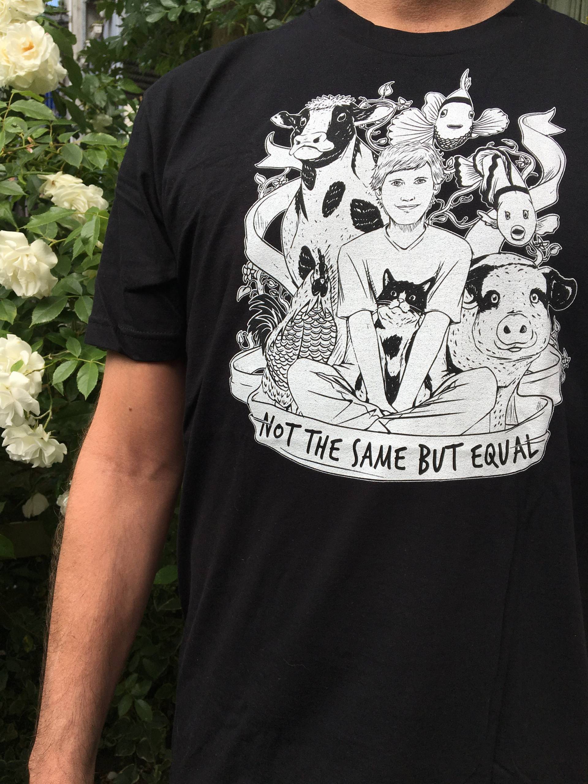 Nicht Das Gleiche T-Shirt, Vegan Anti-Milch-, Milchfrei, Pflanzenbasis, Bekleidung, Pflanzenbasierte Shirt, Tierrechte, Tierbefreiung Nicht Das Gleiche T-Shirt, Vegan Anti-Milch-, Milchfrei, Pflanzenbasis, Bekleidung, Pflanzenbasierte Shirt, Tierrechte, Tierbefreiung von EmptyCagesClothing