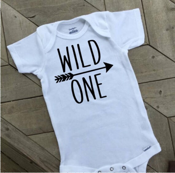 Wild One Erster Geburtstags Body Smash Cake Outfit von EmsMonogramsKids