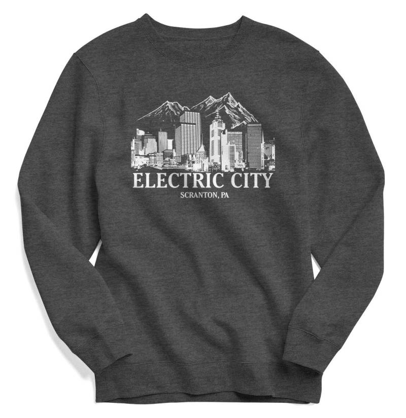 Das Büro Sweatshirt - The Electric City Dunder Mifflin Jim Halpert Michael Scott Scranton von Emtizee