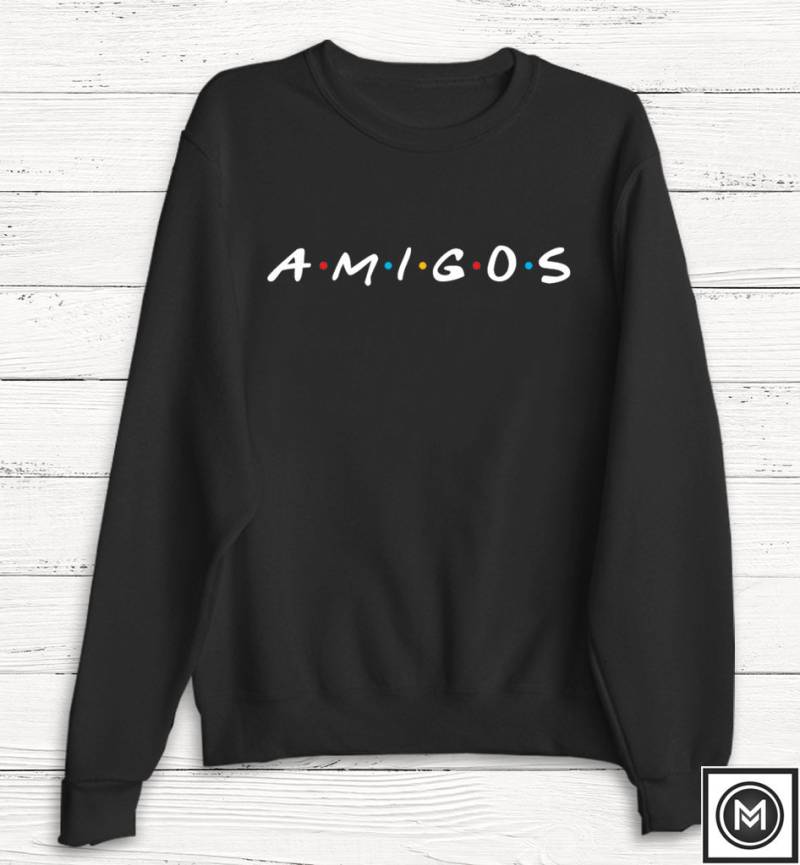 Friends Sweatshirt - Amigos Mädchen Rachel Monica Humor Tv Show Tshirt Unisex von Emtizee
