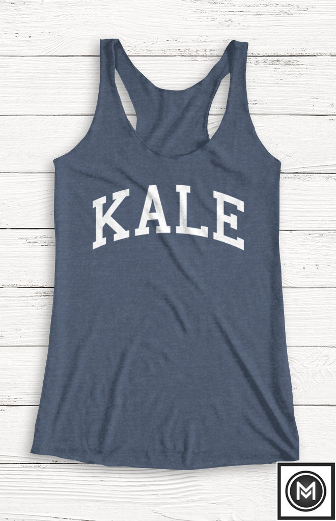 Kale Tank Top - Ivy League Nerd Essen Lustiges Shirt Damen College Humor von Emtizee