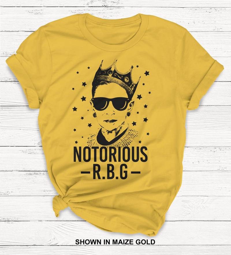 Notorious Rbg Shirt - Ruth Bader Ginsburg Feminismus Protest Feministisch Girl Power Frauenpower Grafik Tees Gleichheit von Emtizee