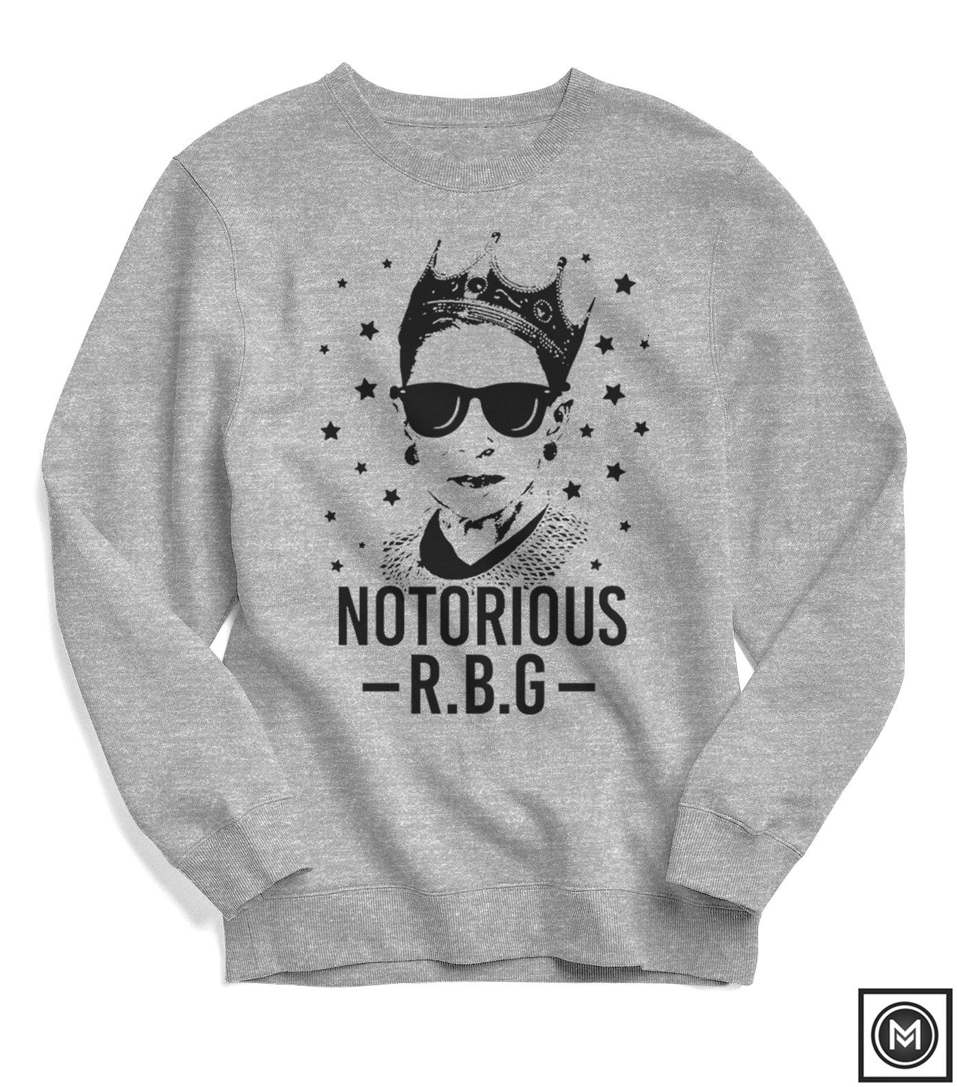 Notorious Rbg Sweatshirt - Frauenpullover Ruth Bader Ginsburg Feminismus Protest Girl Power Frauenpower Gleichstellung von Emtizee