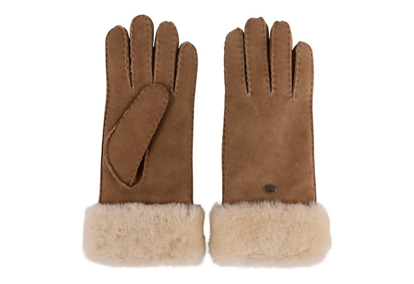 Emu Australia Multisporthandschuhe Winterhandschuhe Apollo Bay - weiches Lammfellinnenfutter - braun von Emu Australia