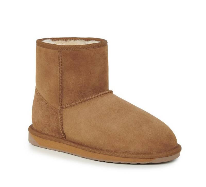 Emu Australia Stinger Mini (weiches doppelseitiges Lammfell) kastanienbraun Damen Winterstiefel von Emu Australia