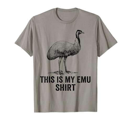 Dieses My Emu Shirt Lustiges Emu Animal Lover für Herren und Damen T-Shirt von Emu Lover Animal Ornithologist Gifts
