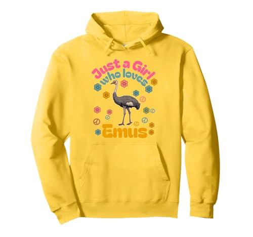 Emus Bird Funny Nur EIN Mädchen, das Emu liebt, Mama, Tochter, Nichte. Pullover Hoodie Emus Bird Funny Nur EIN Mädchen, das Emu liebt, Mama, Tochter, Nichte. Pullover Hoodie von Emus Bird Merchandise