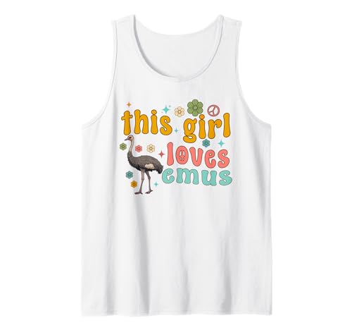Emus Bird Lustige Frauen Dieses Mädchen liebt Emu-Vogelbeobachtung Tank Top Emus Bird Lustige Frauen Dieses Mädchen liebt Emu-Vogelbeobachtung Tank Top von Emus Bird Merchandise