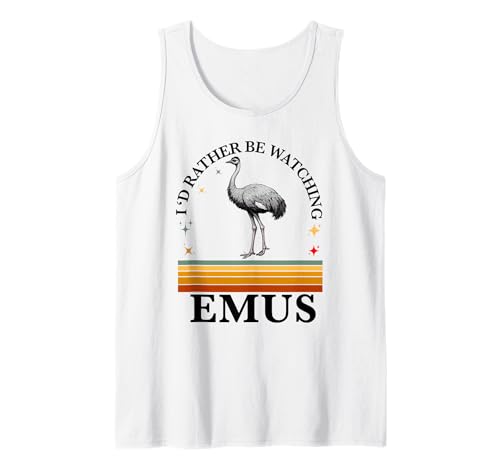 Emus Bird Lustige Männer Frauen Ich schaue Lieber Emu Tank Top von Emus Bird Merchandise