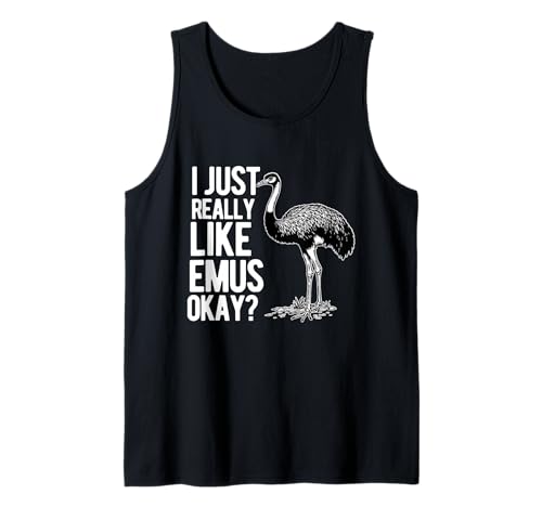 Ich Bin einfach wirklich Emus okay Bird Lustiges Emu Herren Damen Tank Top Ich Bin einfach wirklich Emus okay Bird Lustiges Emu Herren Damen Tank Top von Emus Bird Merchandise
