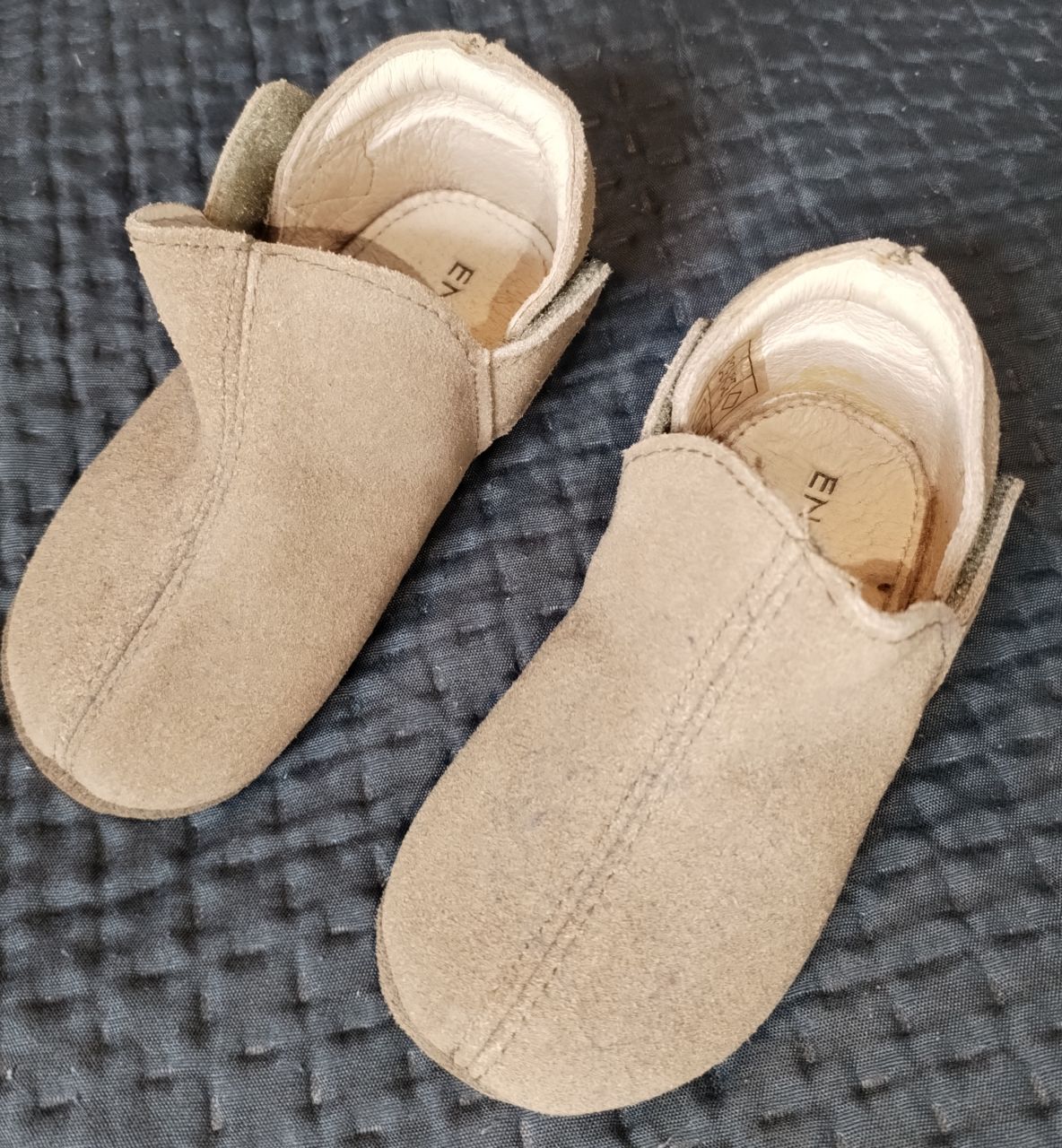 En Fant Schuhe Hausschuhe Mädchen beige von En Fant