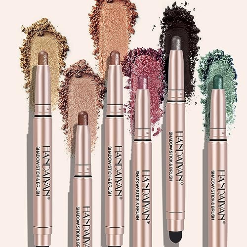 EnMart 12 Farben Lidschatten Stick, Aufhellender Perlmutt-Lidschattenstift, Wischfester Eyelinerstift, Shimmer Lidschatten Makeup Pen, Eyeshadow Stick Set, Glitter Lidschatten Stift Kosmetik EnMart 12 Farben Lidschatten Stick, Aufhellender Perlmutt-Lidschattenstift, Wischfester Eyelinerstift, Shimmer Lidschatten Makeup Pen, Eyeshadow Stick Set, Glitter Lidschatten Stift Kosmetik von EnMart
