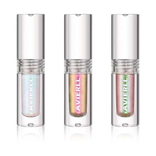 EnMart 3 Stück Flüssiger Lidschatten, Metall Multichrome Liquid Eyeshadow, Langanhaltende Holografische Farbwiedergabe Glitter Lidschatten, Langlebiges Wasserdichtes Augen Make-up für Halloween Party EnMart 3 Stück Flüssiger Lidschatten, Metall Multichrome Liquid Eyeshadow, Langanhaltende Holografische Farbwiedergabe Glitter Lidschatten, Langlebiges Wasserdichtes Augen Make-up für Halloween Party von EnMart