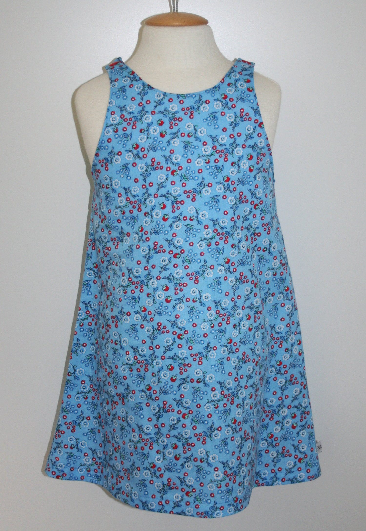 Kinderkleid, Mitwachskleid, Puppenkleid, Set Kind Undpuppe von EnableDesigns
