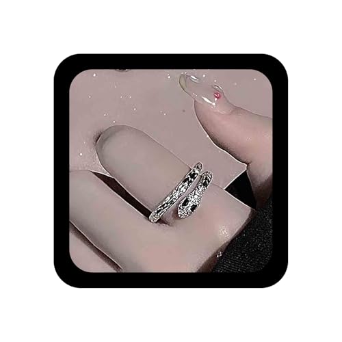 Enautoabs Boho Kristall Schlange Verstellbarer Ring Silber Strass Schlange Offener Ring Kristall Dünne Schlange Wrap Ringe Vintage Cz Schlange Fingerringe Schmuck Für Frauen Enautoabs Boho Kristall Schlange Verstellbarer Ring Silber Strass Schlange Offener Ring Kristall Dünne Schlange Wrap Ringe Vintage Cz Schlange Fingerringe Schmuck Für Frauen von Enautoabs