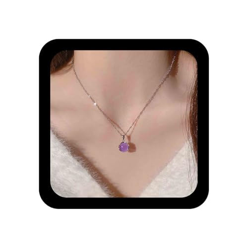 Enautoabs Boho Runde Kristall Anhänger Halskette Lila Strass Choker Halskette Vintage Kristall Kreis Kette Halsketten Funkelnde Cz Hochzeit Halsketten Schmuck Für Frauen Enautoabs Boho Runde Kristall Anhänger Halskette Lila Strass Choker Halskette Vintage Kristall Kreis Kette Halsketten Funkelnde Cz Hochzeit Halsketten Schmuck Für Frauen von Enautoabs