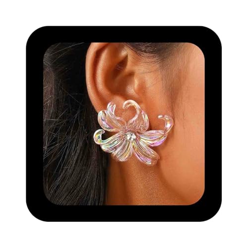 Enautoabs Vintage Acryl Blume Ohrstecker Große Transparente Farbe Blume Ohrringe Harz Floral Aussage Ohrringe Kristall Blume Form Ohrringe Schmuck Für Frauen Enautoabs Vintage Acryl Blume Ohrstecker Große Transparente Farbe Blume Ohrringe Harz Floral Aussage Ohrringe Kristall Blume Form Ohrringe Schmuck Für Frauen von Enautoabs