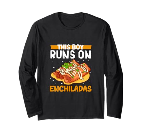 Männer lieben Enchiladas Langarmshirt von Enchiladas Designs