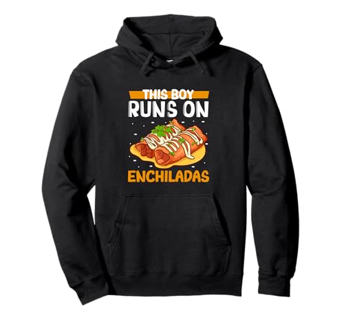 Männer lieben Enchiladas Pullover Hoodie von Enchiladas Designs