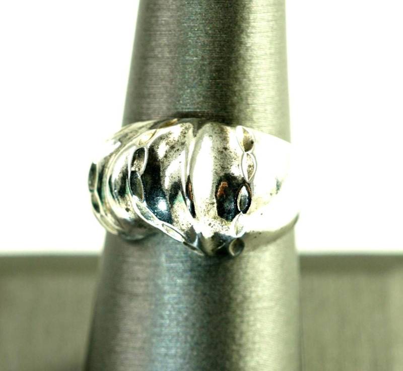 sterling Breit | 12 Mm Freeform Ring Größe 7.5 | S-48 sterling Breit | 12 Mm Freeform Ring Größe 7.5 | S-48 von EncoreMieuxLTD