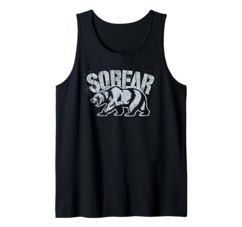 Vintage SOBEAR Bär Nüchternheit AA Girls NA Affirmation Living Tank Top Vintage SOBEAR Bär Nüchternheit AA Girls NA Affirmation Living Tank Top von End The Stigma Recovery Celebrate Positivity New
