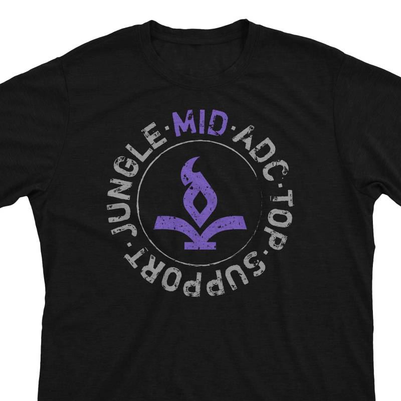 Mid Life - League Of Legends Inspiriertes Lol Gamer Geschenk Unisex T-Shirt Oder Hoodie Mid Life - League Of Legends Inspiriertes Lol Gamer Geschenk Unisex T-Shirt Oder Hoodie von EndGameApparel