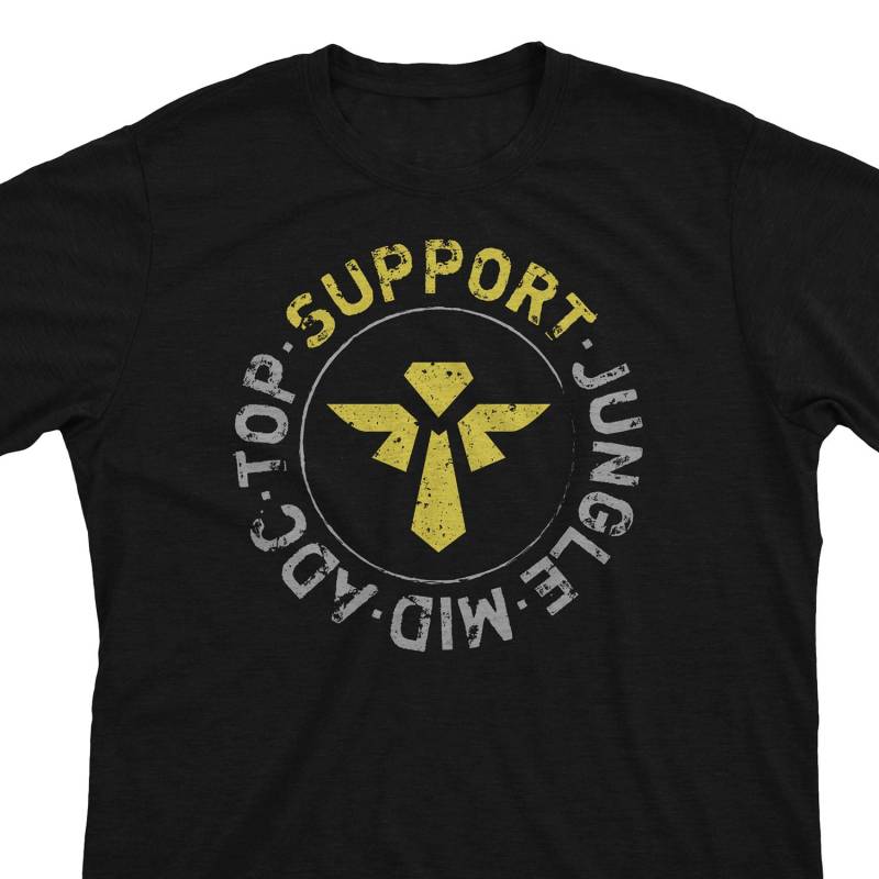 Support Life - League Of Legends Inspiriertes Lol Gamer Geschenk Unisex T-Shirt Oder Hoodie Support Life - League Of Legends Inspiriertes Lol Gamer Geschenk Unisex T-Shirt Oder Hoodie von EndGameApparel