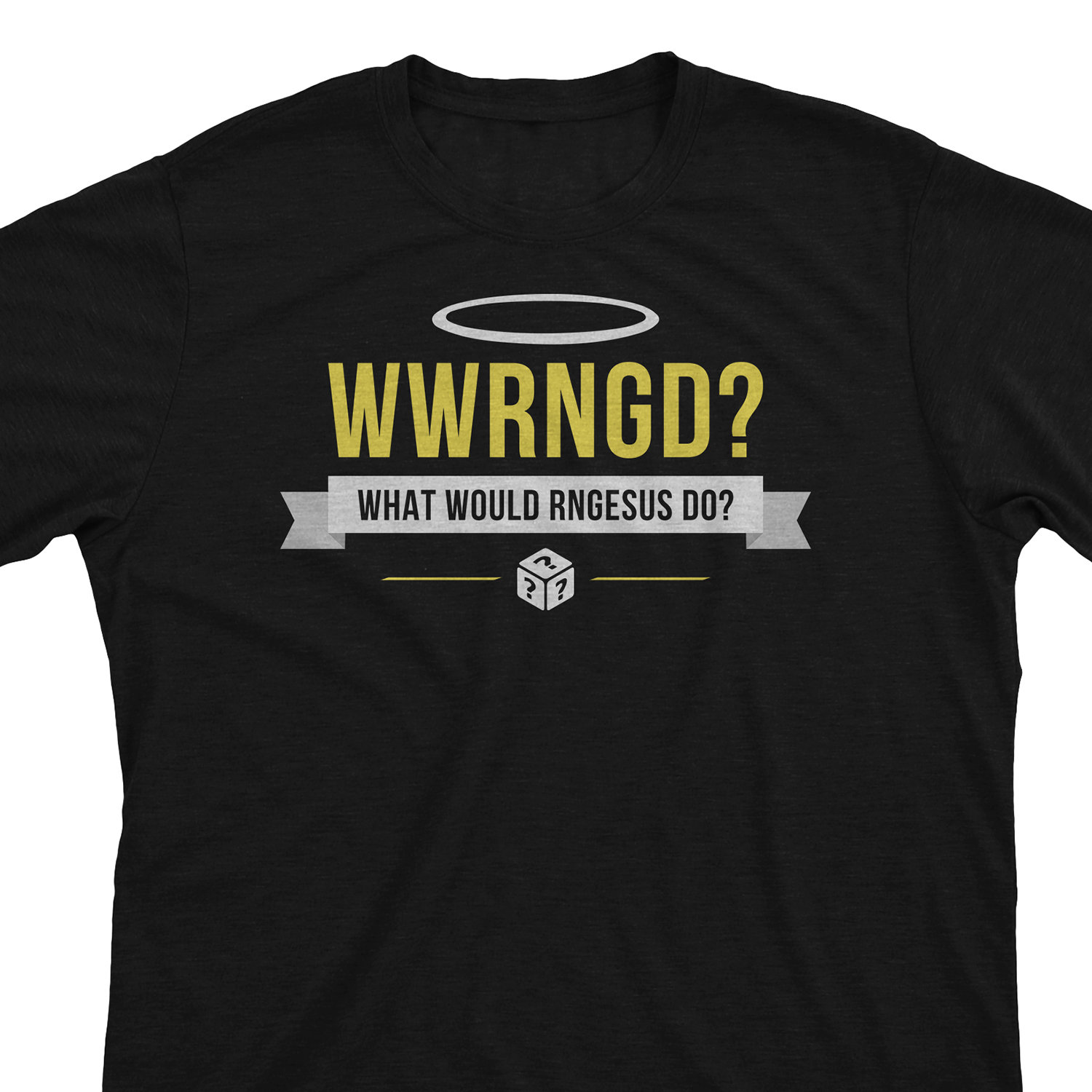 Wwrngd? - Was Würde Rngesus Tun? Tabletop Gamer Rng Geschenk Unisex T-Shirt Oder Hoodie Wwrngd? - Was Würde Rngesus Tun? Tabletop Gamer Rng Geschenk Unisex T-Shirt Oder Hoodie von EndGameApparel